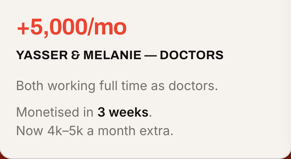 Yasser & Melanie — Doctors